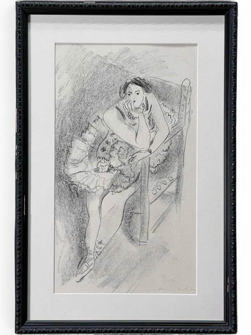 Henri Matisse (French, 1869-1954), Ten Dancers, Signed Print