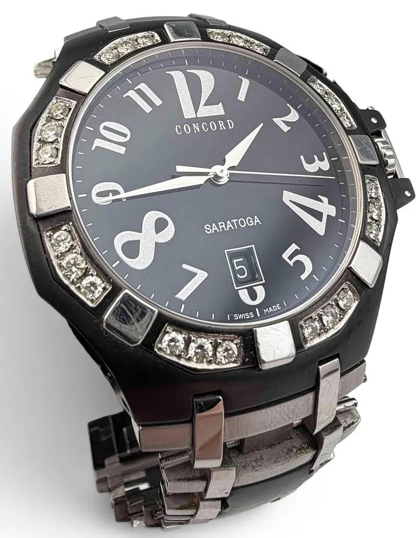Concord Saratoga Diamond Set Watch, 14.P1.1895.1