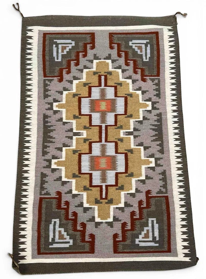 Navajo Teec Nos Pos Weaving, Mid 20th Century