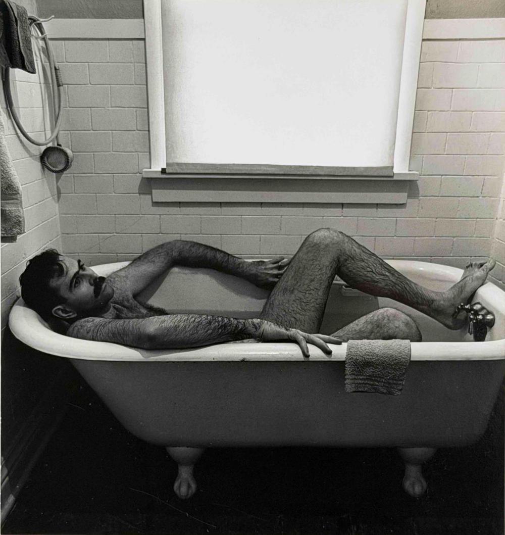 Jerry Uelsmann (American, 1934-2022), Self Portrait, Gelatin Silver Print
