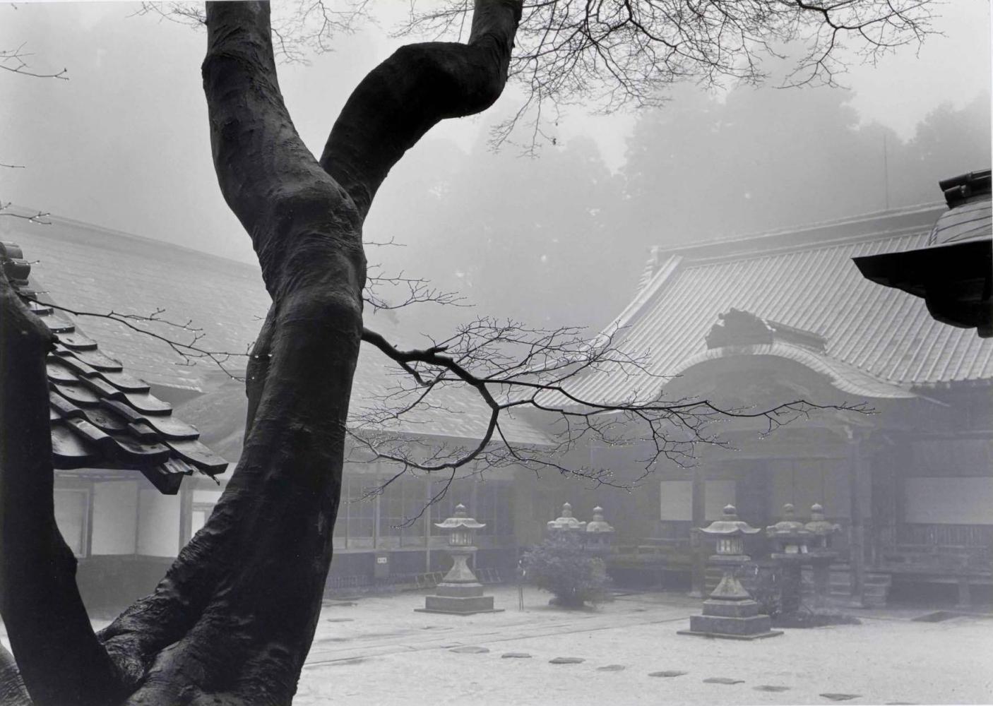 Paul Caponigro (American, 1932-2024), Temple Hiei-San, Kyoto, Special Edition Gelatin Silver Print